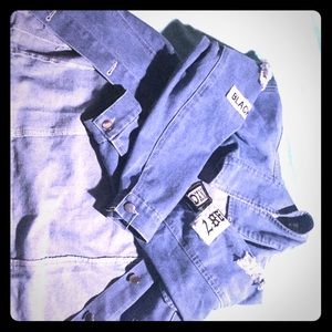 Tumblr Denim Jacket with cool patches!